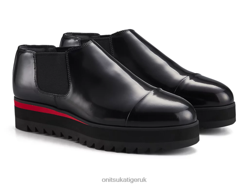Women SIDE GORE BOOT LO XTBPR557 Shoes Onitsuka Tiger Black/Classic Red