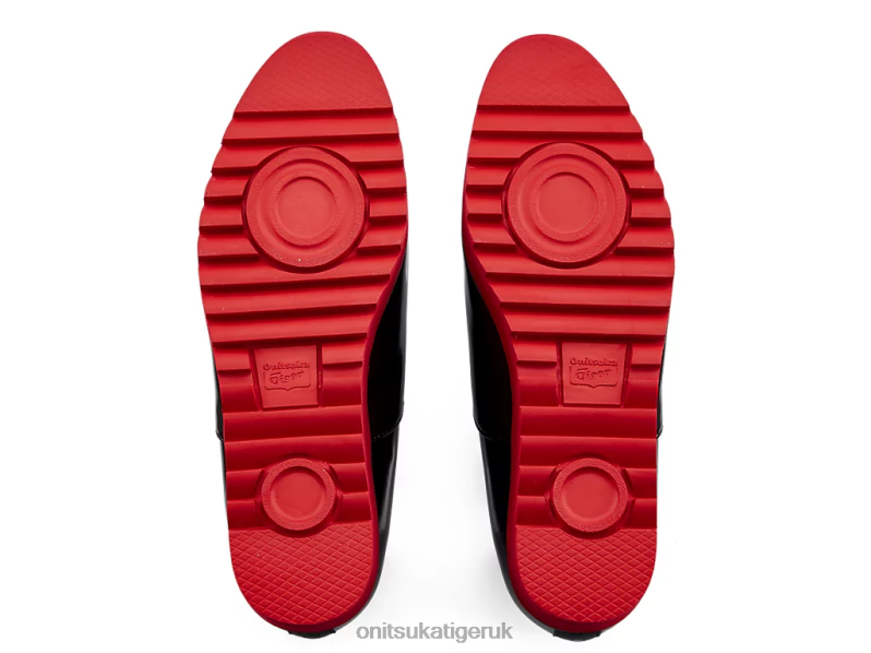 Women WEDGE-O XTBPR576 Shoes Onitsuka Tiger Black/Classic Red