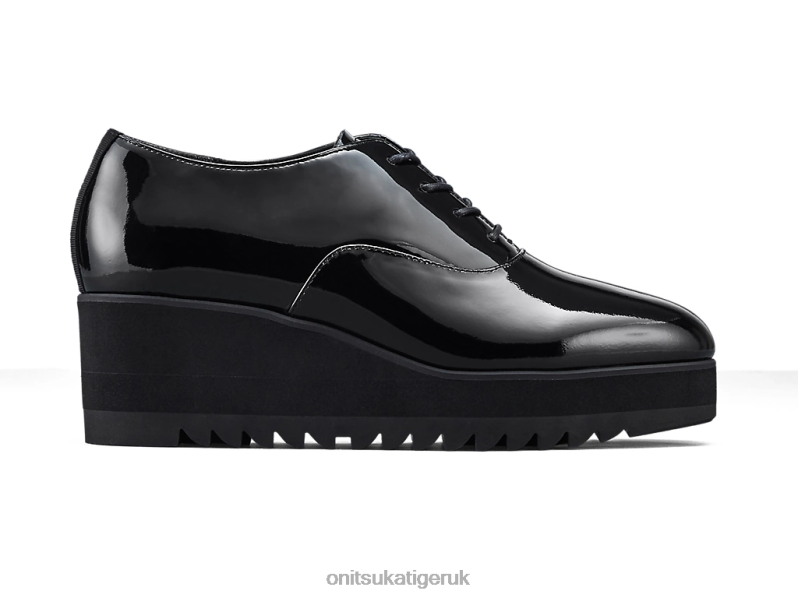 Women WEDGE-O XTBPR579 Shoes Onitsuka Tiger Black