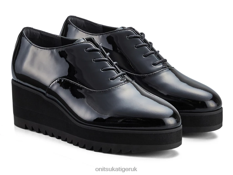 Women WEDGE-O XTBPR579 Shoes Onitsuka Tiger Black