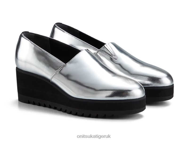 Women WEDGE-S XTBPR571 Shoes Onitsuka Tiger Silver