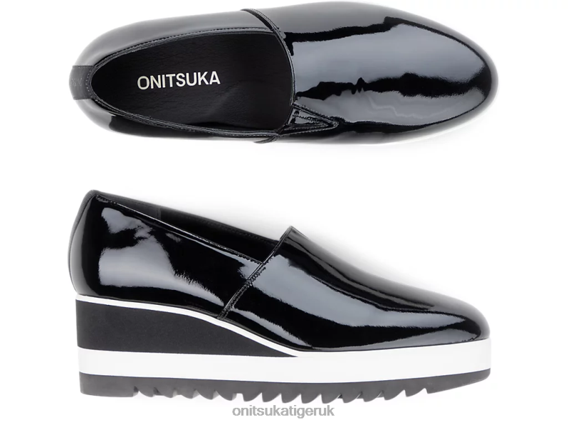 Women WEDGE-S XTBPR580 Shoes Onitsuka Tiger Black